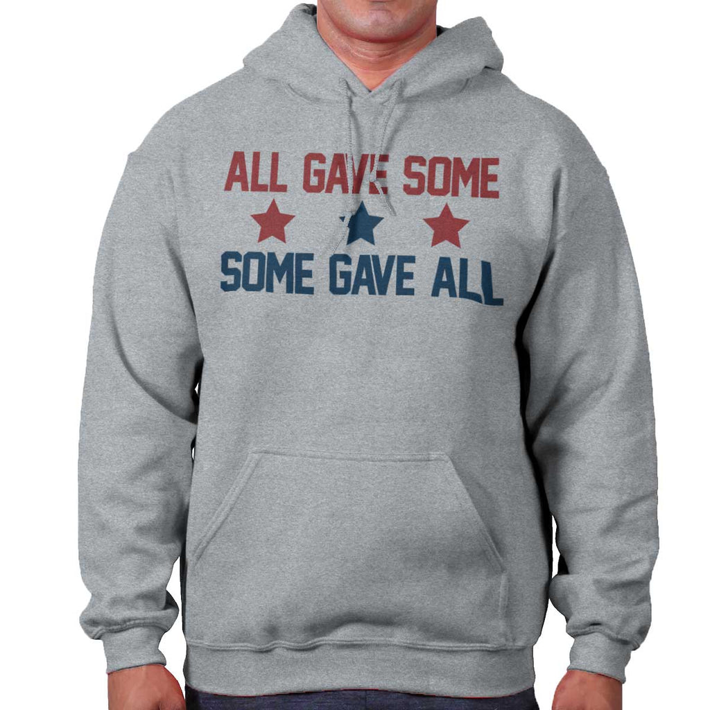 SportGrey|Some Gave All Hoodie|Tactical Tees