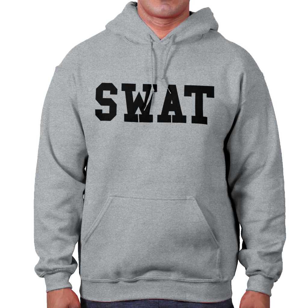 SportGrey|SWAT Logo Hoodie|Tactical Tees