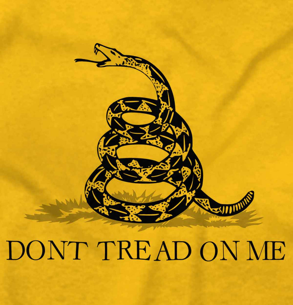 Gold|Don’t Tread On Me T-Shirt|Tactical Tees