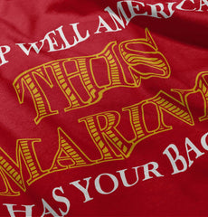 CherryRed|This Marine Crewneck Sweatshirt|Tactical Tees