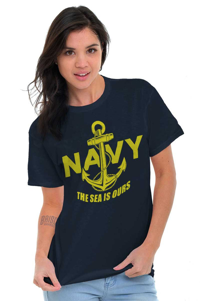 Female_Navy2|Sea is Ours T-Shirt|Tactical Tees