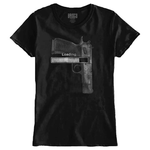 Black|Loading… Ladies T-Shirt|Tactical Tees