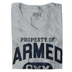 SportGrey|Armed Citizen Junior Fit V-Neck T-Shirt|Tactical Tees