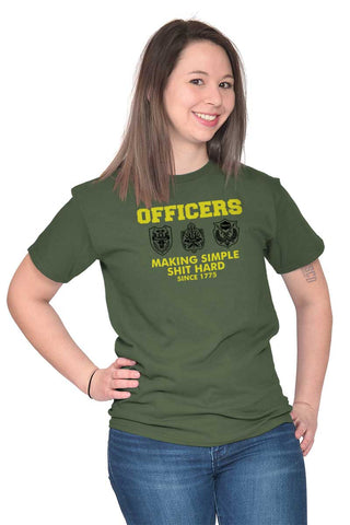 Male_MilitaryGreen1|Officers T-Shirt|Tactical Tees