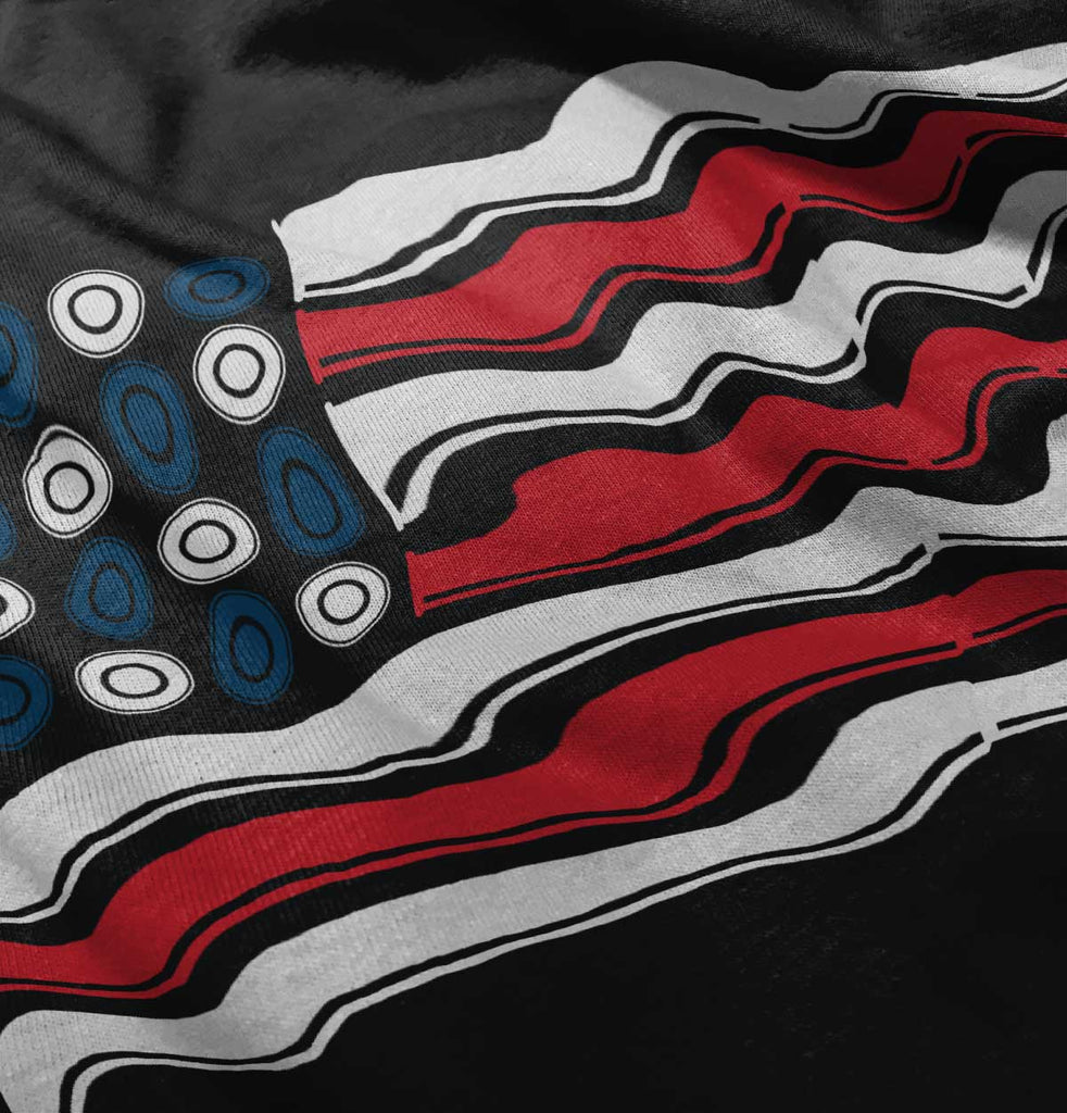 Black|Bullet Flag Zip Hoodie|Tactical Tees