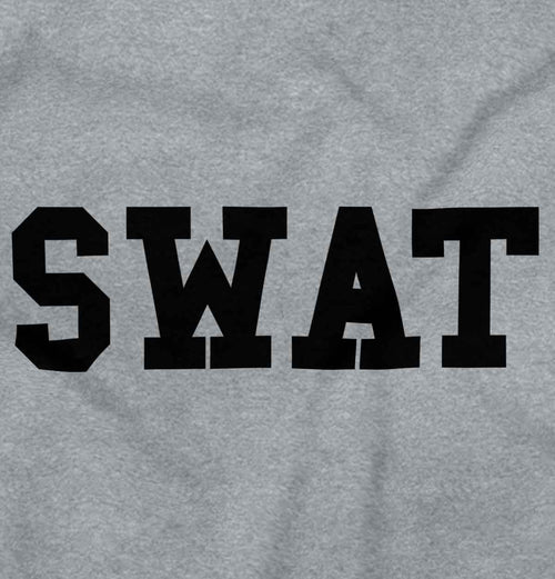 SportGrey2|SWAT Logo Zipper Hoodie|Tactical Tees