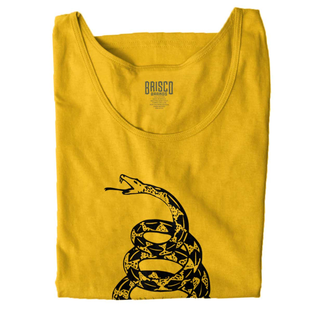 Gold|Don’t Tread On Me Tank Top|Tactical Tees