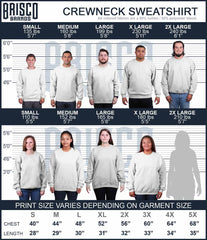 White|Let The Gun Times Roll Crewneck Sweatshirt|Tactical Tees