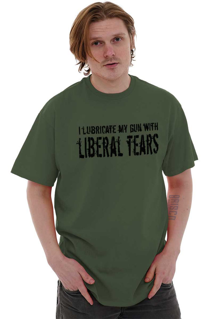 Male_MilitaryGreen2|Liberal Tears T-Shirt|Tactical Tees