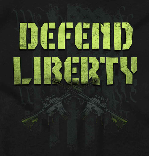 Black|Defend Liberty T-Shirt|Tactical Tees