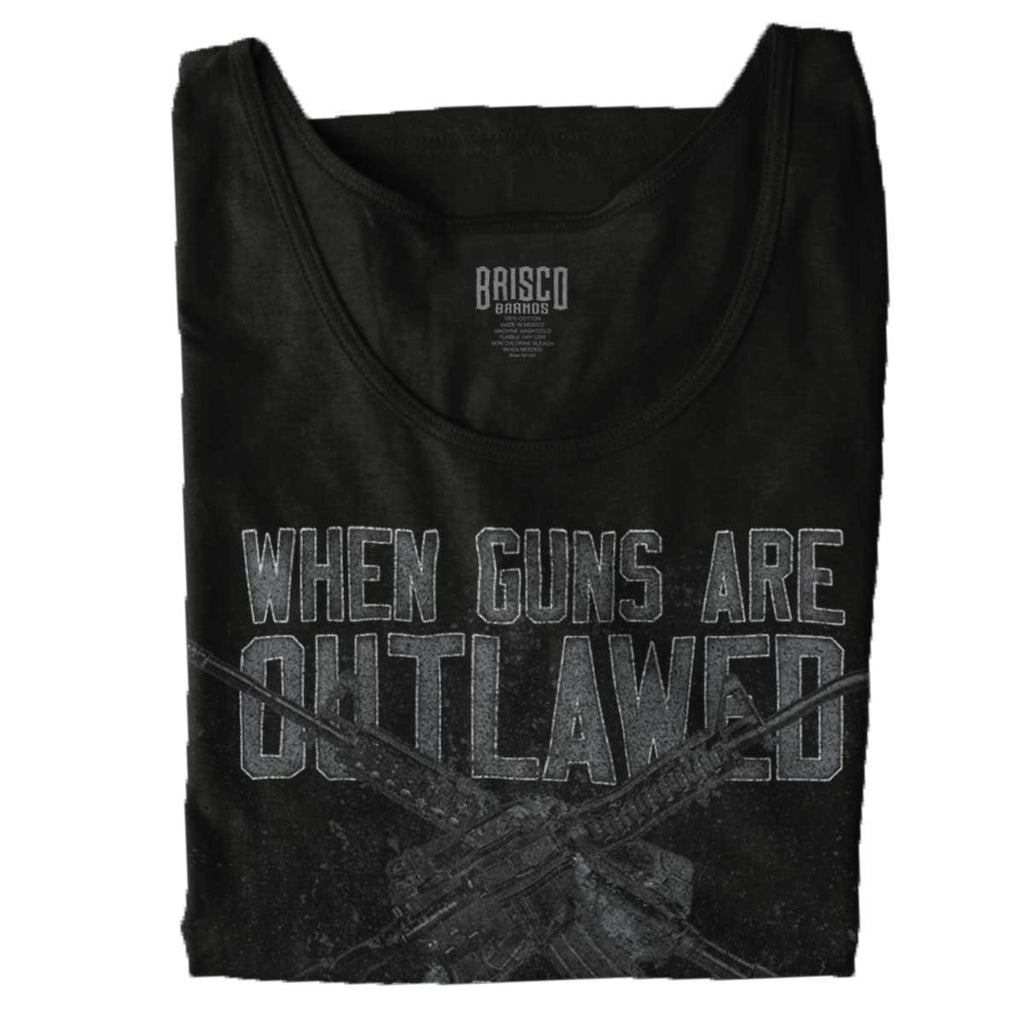 Black|Outlaw Tank Top|Tactical Tees