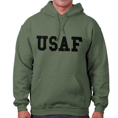 MilitaryGreen|USAF Logo Hoodie|Tactical Tees