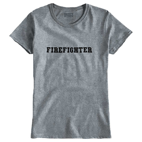 SportGrey|Firefighter Logo Ladies T-Shirt|Tactical Tees