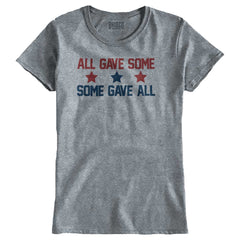 SportGrey1|Some Gave All Ladies T-Shirt|Tactical Tees