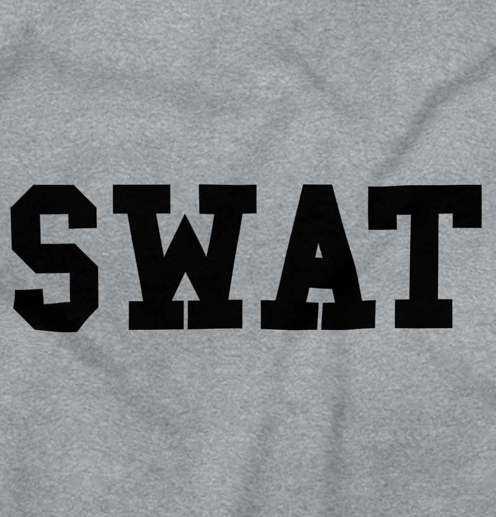 SportGrey2|SWAT Logo Junior Fitted V-Neck T-Shirt|Tactical Tees
