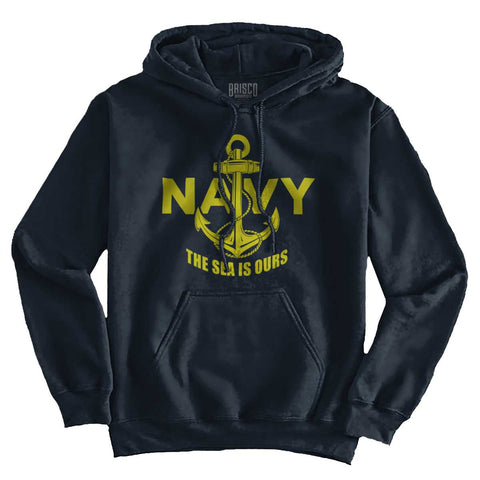 Navy|Sea is Ours Hoodie|Tactical Tees