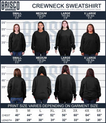 Black|50 Shades of Steel Crewneck Sweatshirt|Tactical Tees