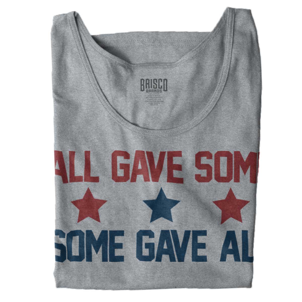 SportGrey|Some Gave All Tank Top|Tactical Tees