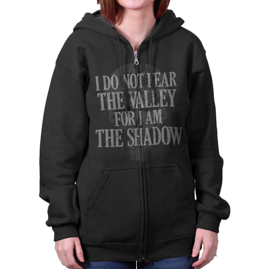 Black|I Am the Shadow Zip Hoodie|Tactical Tees