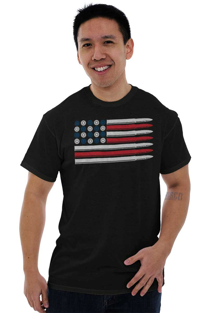 Male_Black1|Bullet Flag T-Shirt|Tactical Tees