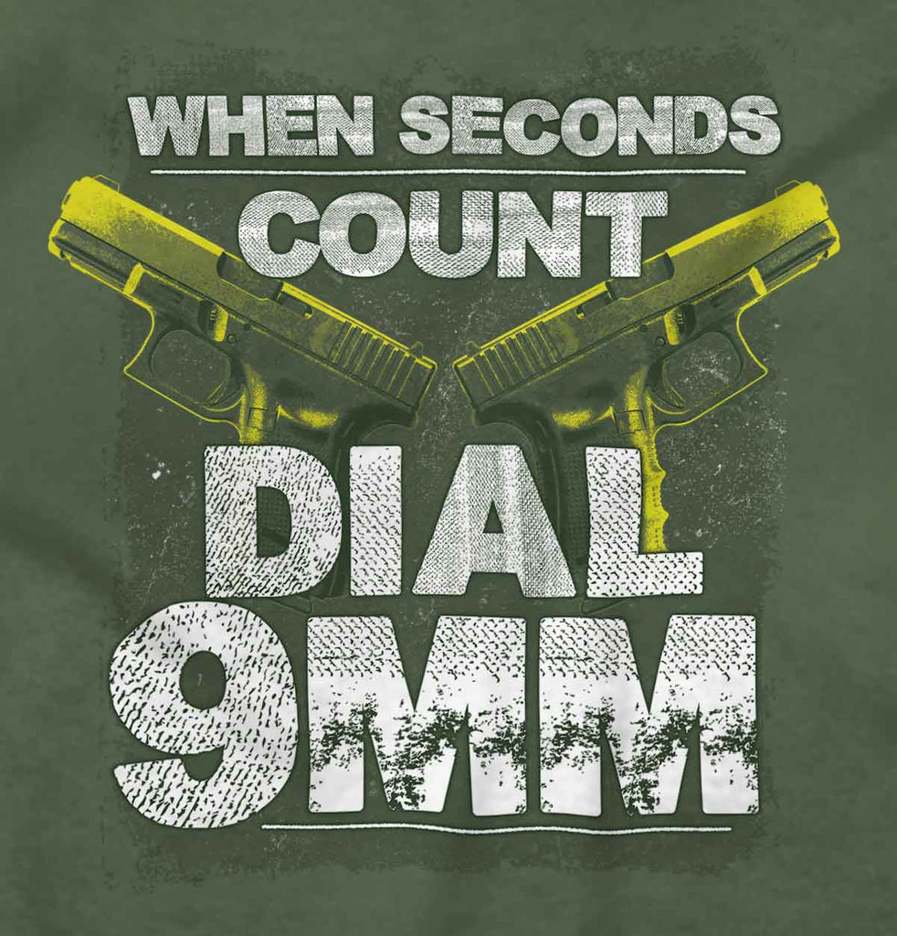 MilitaryGreen2|Dial 9mm Crewneck Sweatshirt|Tactical Tees