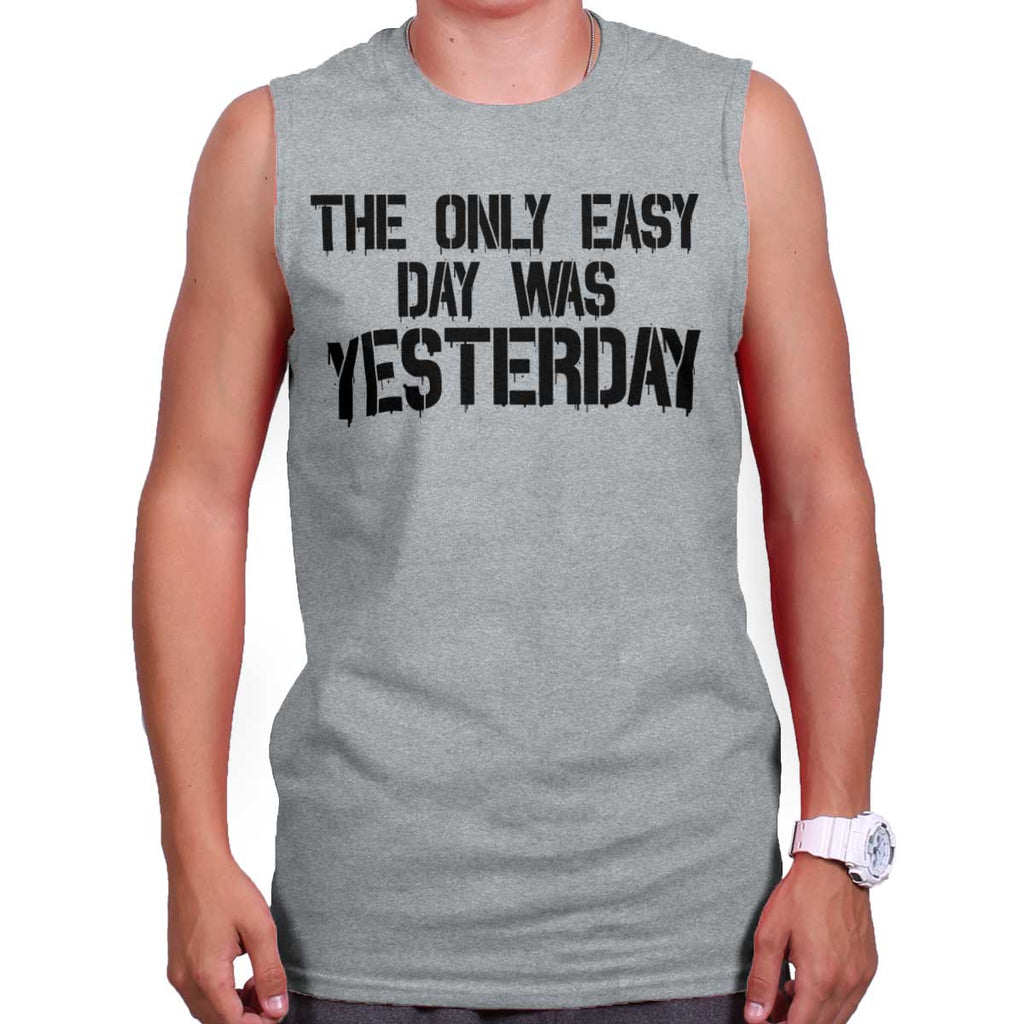 SportGrey|Yesterday Sleeveless T-Shirt|Tactical Tees