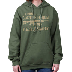 MilitaryGreen|Peaceful Slavery Hoodie|Tactical Tees