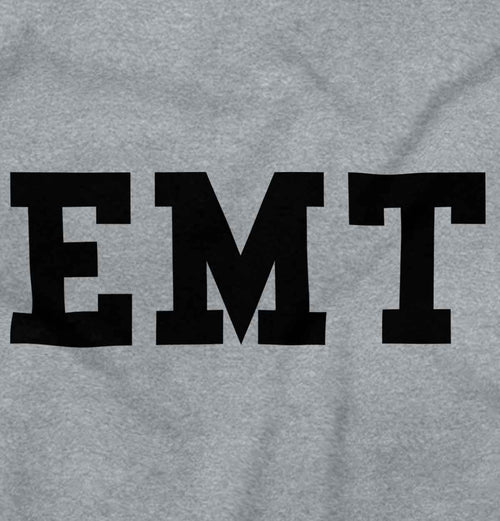 SportGrey2|EMT Logo Junior Fitted V-Neck T-Shirt|Tactical Tees