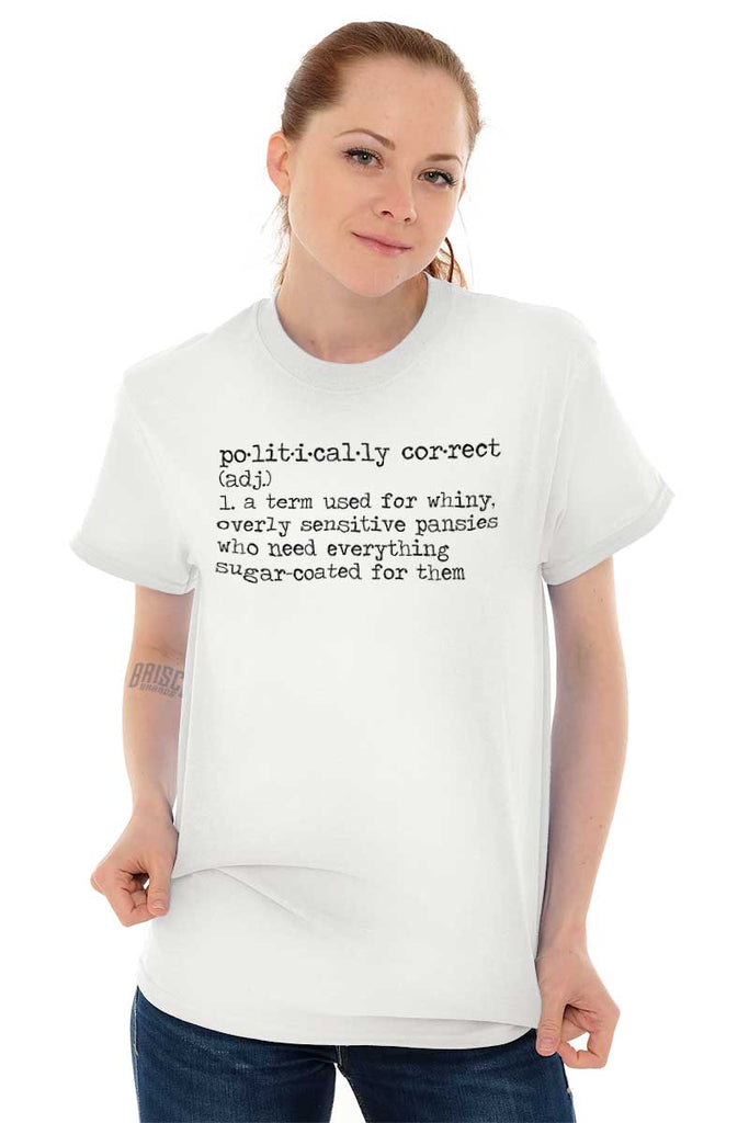 Female_White2|Politically Correct T-Shirt|Tactical Tees