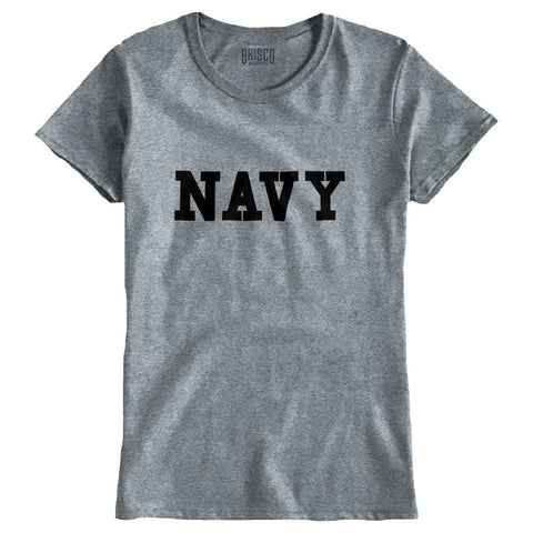SportGrey|Navy Logo Ladies T-Shirt|Tactical Tees