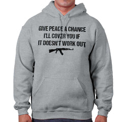SportGrey|Peace a Chance Hoodie|Tactical Tees
