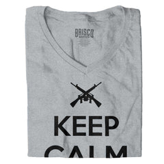 SportGrey|Return Fire Junior Fit V-Neck T-Shirt|Tactical Tees