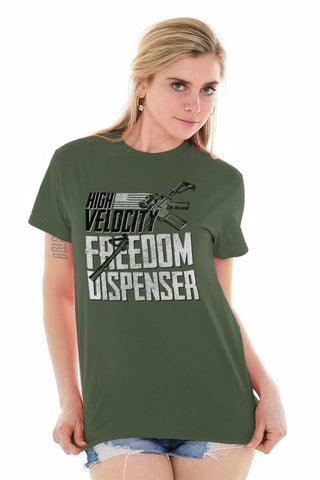 Male_MilitaryGreen1|Freedom Dispenser T-Shirt|Tactical Tees