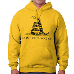 Gold|Don’t Tread On Me Hoodie|Tactical Tees