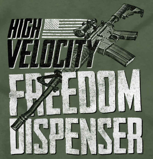 MilitaryGreen|Freedom Dispenser T-Shirt|Tactical Tees