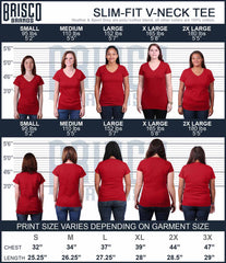 CherryRed|Handheld Device Junior Fit V-Neck T-Shirt|Tactical Tees