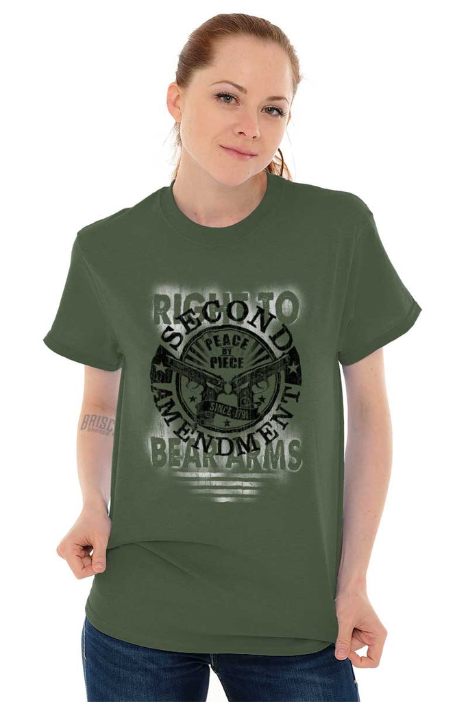 Female_MilitaryGreen2|Right To Bear Arms  AMaledMalet T-Shirt|Tactical Tees