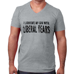 SportGrey|Liberal Tears V-Neck T-Shirt|Tactical Tees