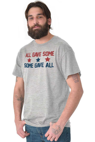 Male_SportGrey1|Some Gave All T-Shirt|Tactical Tees