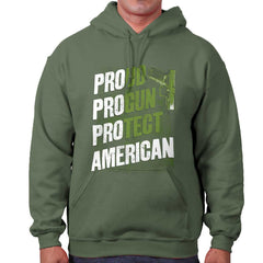 MilitaryGreen|Pro American Hoodie|Tactical Tees