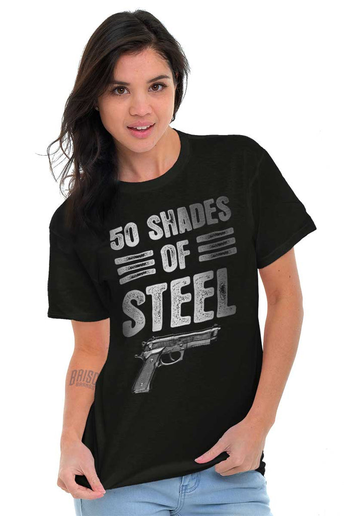 Female_Black2|50 Shades of Steel T-Shirt|Tactical Tees