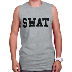 SportGrey|SWAT Logo Sleeveless T-Shirt|Tactical Tees