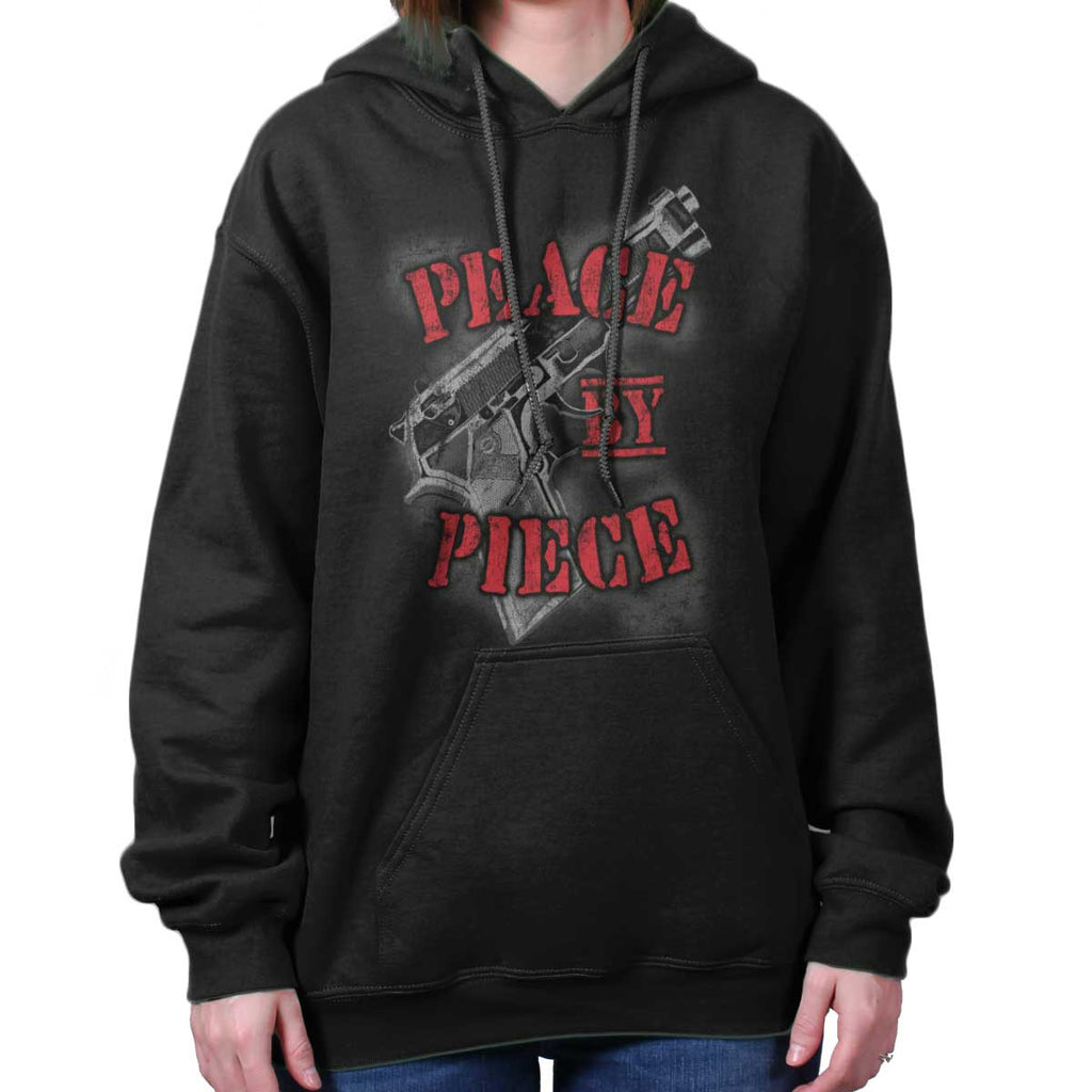 Black|Peace by Piece Hoodie|Tactical Tees