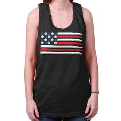 Black|Bullet Flag Tank Top|Tactical Tees
