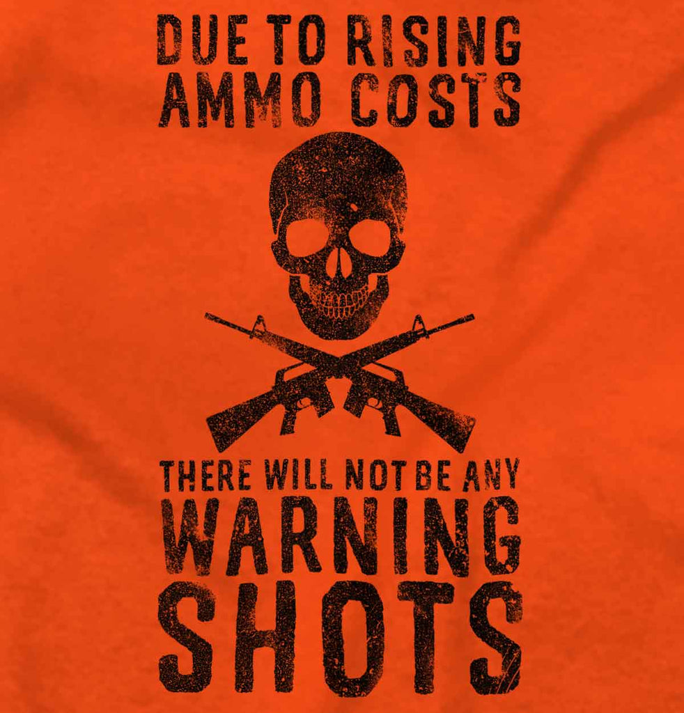Orange2|Warning Shots Tank Top|Tactical Tees