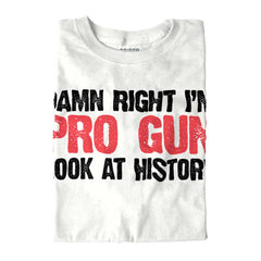 White|Pro Gun Sleeveless T-Shirt|Tactical Tees