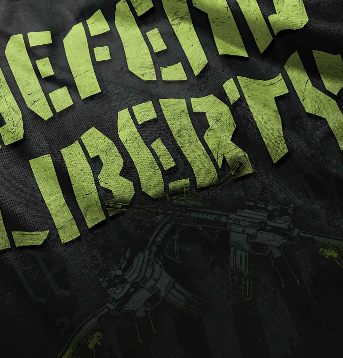 Black|Defend Liberty Ladies T-Shirt|Tactical Tees