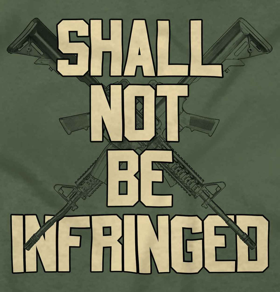 MilitaryGreen2|Not Be Infringed Crewneck Sweatshirt|Tactical Tees