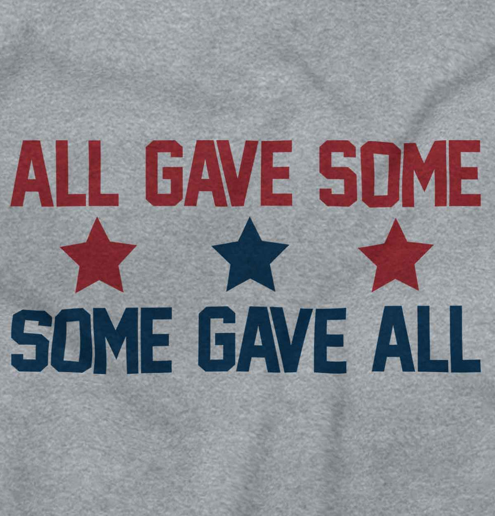 SportGrey2|Some Gave All V-Neck T-Shirt|Tactical Tees
