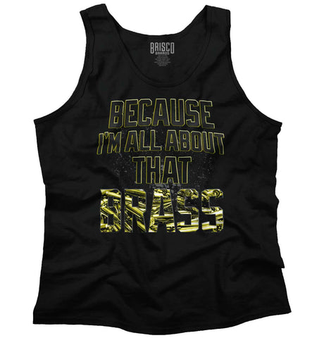 Black|All About that Brass Tank Top|Tactical Tees